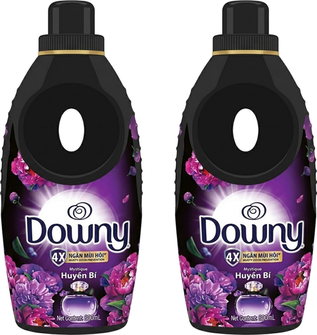 Downy 柔軟精 黑, 800ml, 2瓶