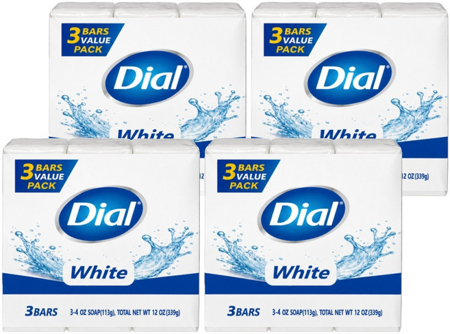 Dial 亮白潔面皂 113g x 3入, 339g, 4入