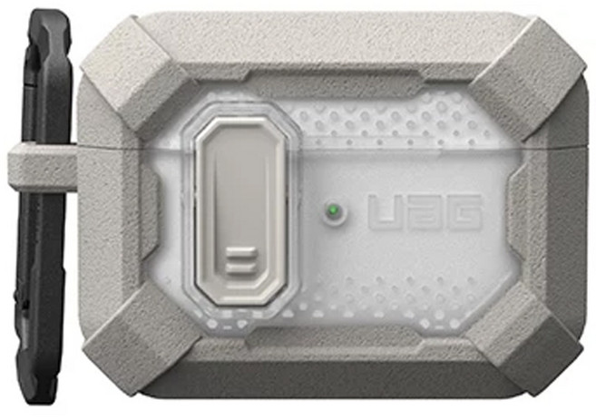 UAG AirPods Pro 2 耐衝擊經典保護殼, 鈦灰色, 1個
