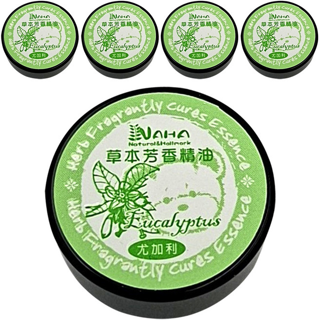 It's Bear 就是熊 精油膏 尤加利, 10ml, 5入