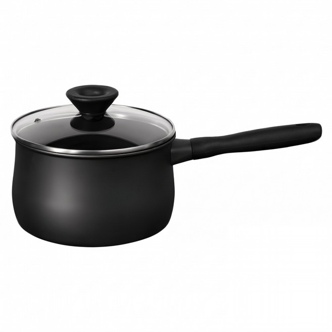 MEYER 美亞 鎧甲系列 IH 全黑陽極陶瓷 不沾單柄湯鍋 18cm 3L 含蓋 鎧甲黑 1個