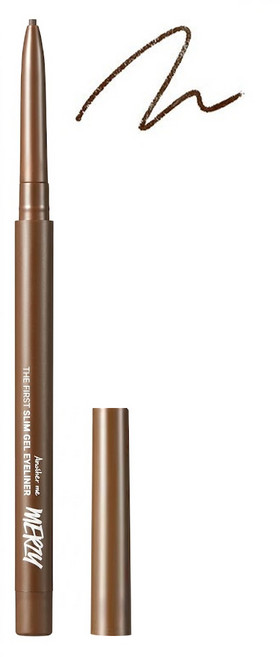 MERZY 韓國原廠直供 The First 極細眼線膠筆 0.05g, GS4 Brown Quartz, 1支