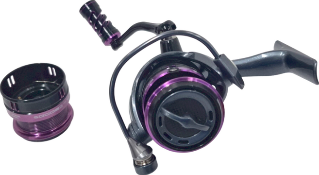 okuma 寶熊釣具 索爾 Epixor TW 台灣特仕版 紡 捲線器 路亞 釣魚 岸拋 海釣 石斑 龍膽, EPXT-C2000, 紫色