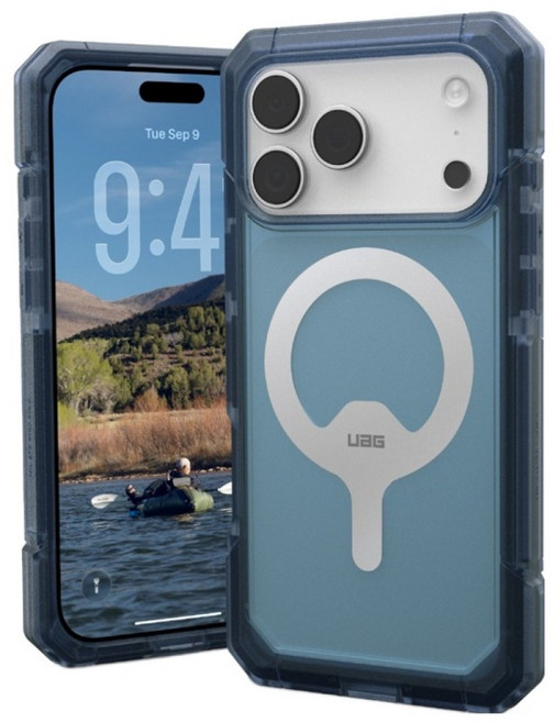 UAG 手機 保護殼 iPhone 17 Pro Max 磁吸 耐衝擊 雙件式 透藍色 保固一年