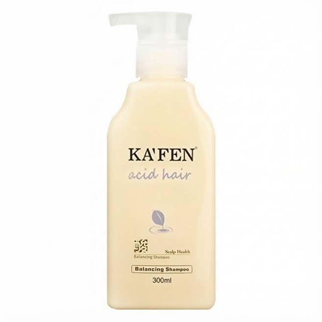 KA'FEN 卡氛 亞希朵 酸蛋白 低敏控油洗髮精, 300ml, 1瓶