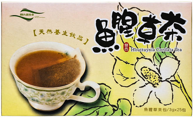 關西鎮農會 魚腥草茶, 3g, 25包, 1盒