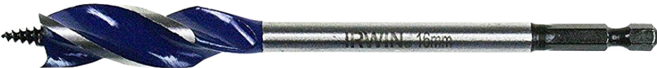 IRWIN 握手牌 6倍速木工鑽頭 IW-10506621 150 x 18mm, 1個