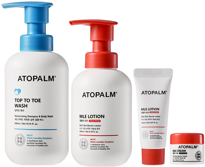 ATOPALM 愛多康 Essential 功能性護理套組 R 300ml, 1套