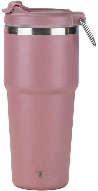 COLORFUL 樂美雅 手提陶瓷冰鋒杯, 藕玉紫, 750ml, 1個