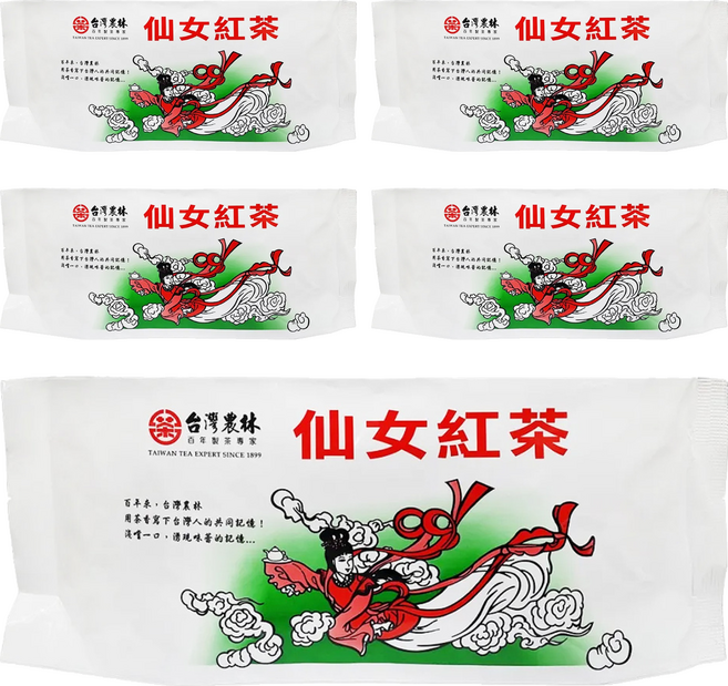 台灣農林 仙女紅茶, 200g, 1包, 5包