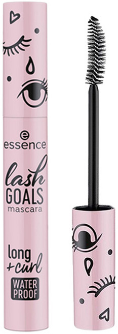 essence 艾森絲 Hold捲翹纖長防水睫毛膏, 黑色, 1支, 7.5ml