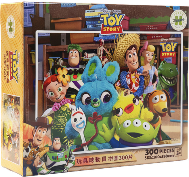 HUNDRED PICTURES 百耘圖 Toy story 4 玩具總動員 14 拼圖 HPD0300S-257 38 x 26cm, 300片, 1盒