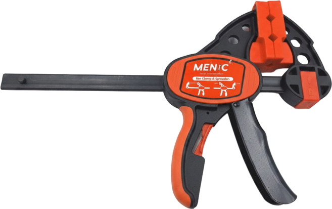 MENIC 美尼克 木工快速槍型夾 150mm, 1支