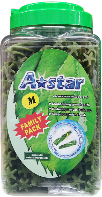 A star 多效螺旋五星棒 M, 1.1kg, 1桶
