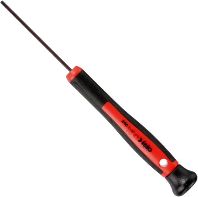 felo 精密型起子 內六角 2.5*75mm, 1支