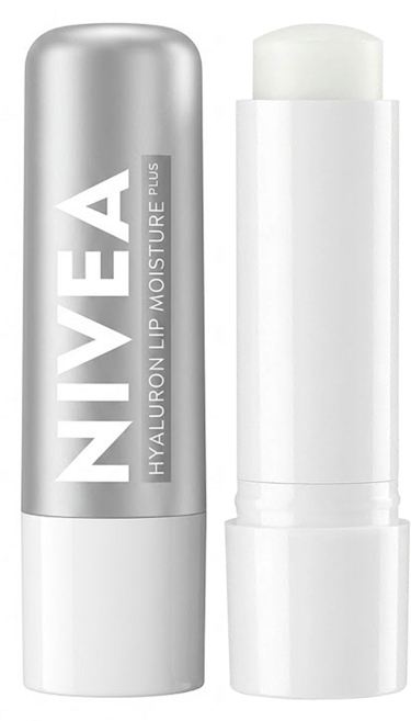 NIVEA 妮維雅 5D玻尿酸修護精華潤唇膏, 5.2g, 1支, 透明無色