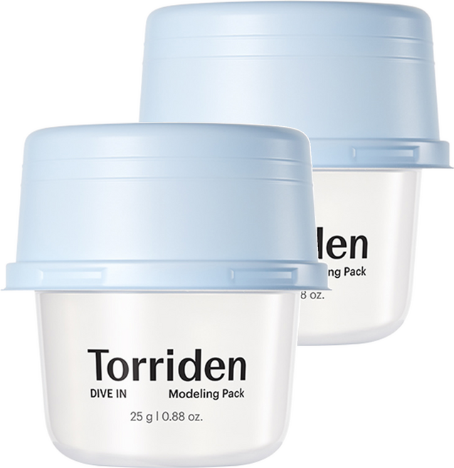 Torriden 官方直營 5D微分子玻尿酸保濕軟膜 25g, 2組, 1入
