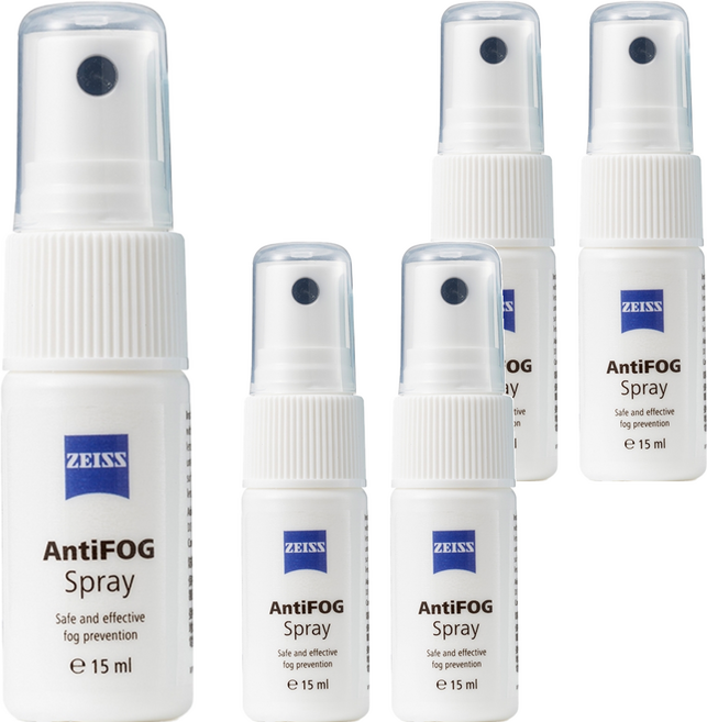 ZEISS 蔡司 AntiFOG 長效防霧噴霧, 15ml, 5個