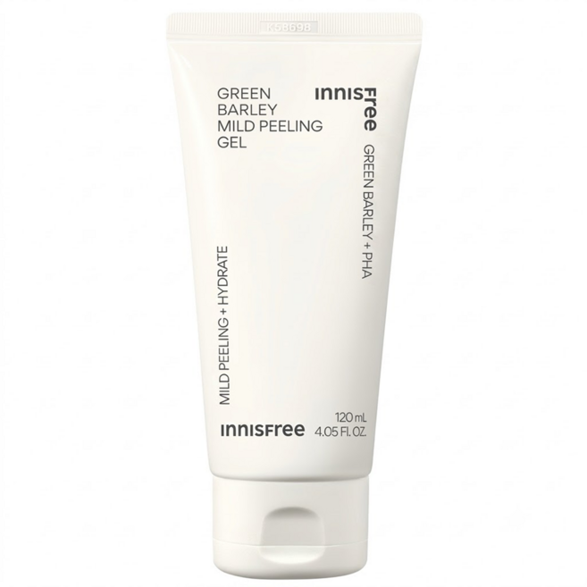 INNISFREE 台灣公司貨 青麥去角質凝膠面膜, 1個, 1個裝