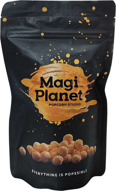 Magi Planet 星球工坊 爆米花 玫瑰鹽焦糖Crystal Salted Caramel, 110g, 1包