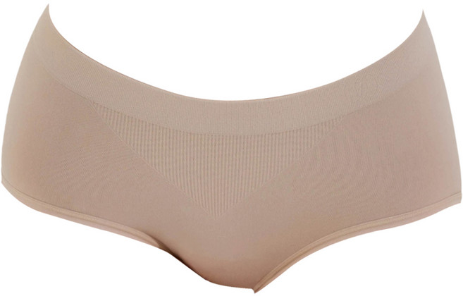 Miss Audrey EASY SHOP EASYBRA 鋅石墨烯抗菌無縫超彈力三角內褲 3808159, 厚奶茶