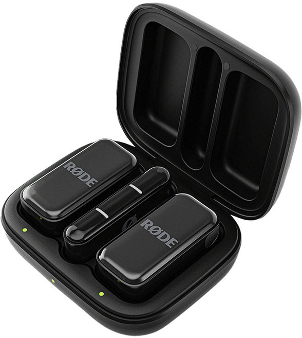RODE 台灣公司貨 手機用行動無線麥克風 Lightning, 黑色, Wireless Micro