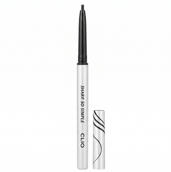CLIO 珂莉奧 超流線防水抗暈眼線膠筆 0.14g, 01黑色, 1件