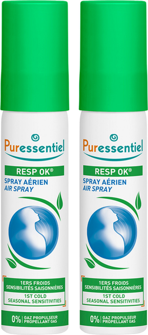 Puressentiel 璞萃 台灣公司貨 E19 呼吸芬多精 精油噴霧 20ml, 2個