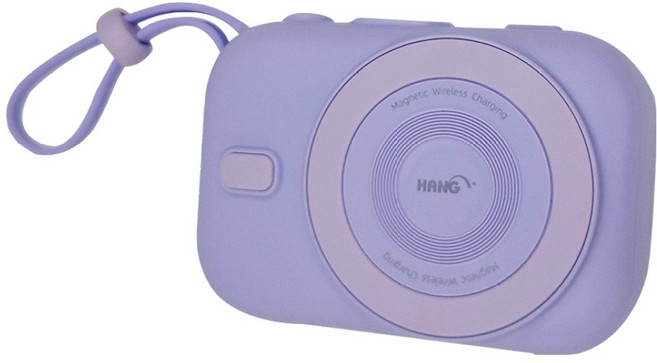 HANG 無線磁吸行動電源, PDC, 紫色