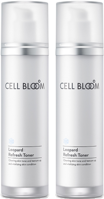 CELL BLOOM 豹紋清爽化妝水, 100ml, 2個