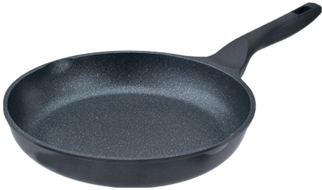 MiyAco 米雅可 礦岩鑄造不沾平底鍋 無蓋 MY-B09F240, 24cm, 1個