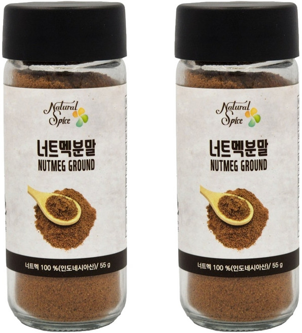 Natural Spice 肉荳蔻粉, 55g, 2個