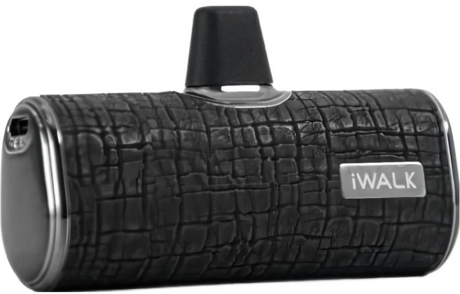 Iwalk Battery 口袋寶4行動電源 79 x 47 x 25.5mm 96g, DBS4500L, 黑色