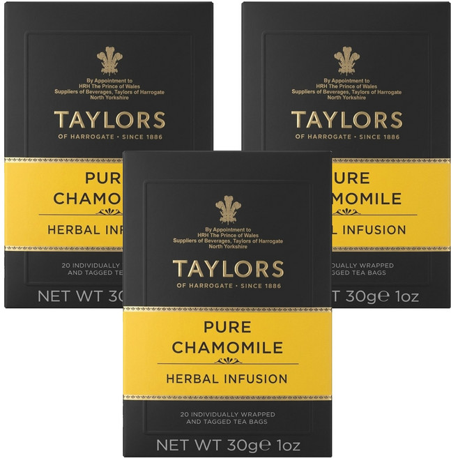 TAYLORS 泰勒茶 清新洋甘菊茶, 1.5g, 20包, 3盒