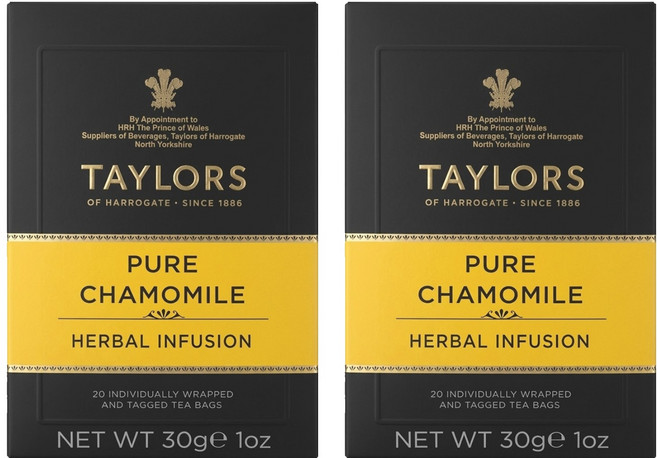 TAYLORS 泰勒茶 清新洋甘菊茶, 1.5g, 20包, 2盒