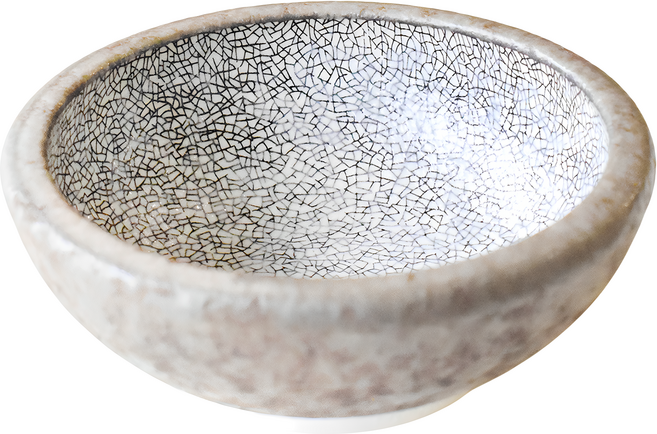 佐和陶瓷 日本製和器開片12.8厚缽, 1個, 灰色