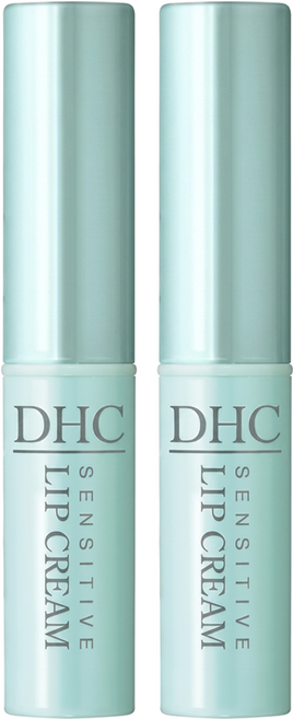 DHC 台灣公司貨 純欖護唇膏 敏感肌用, D421, 1.5g, 2支