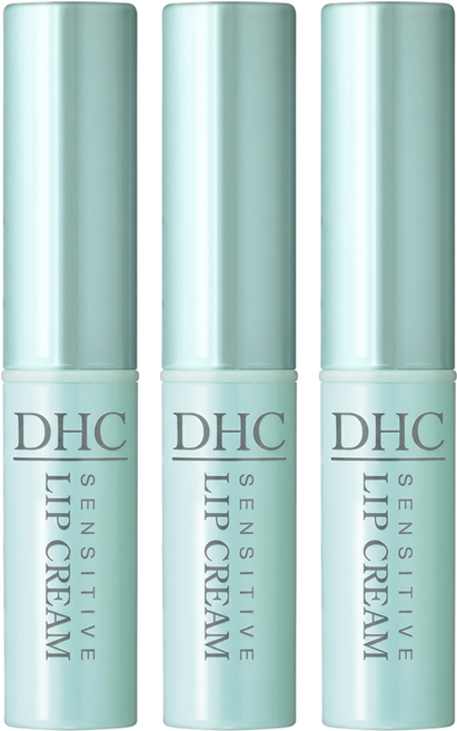 DHC 台灣公司貨 純欖護唇膏 敏感肌用, D421, 1.5g, 3支