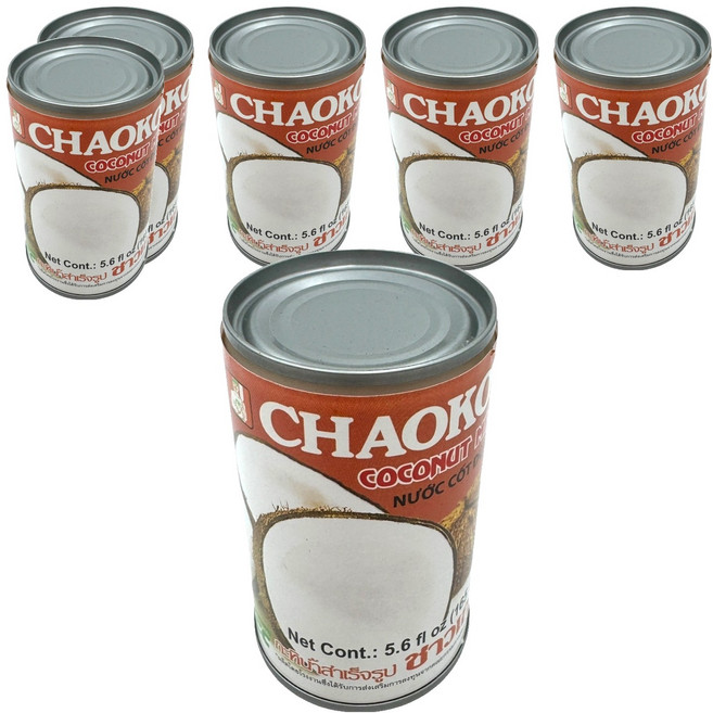 CHAOKOH 巧口椰漿, 165ml, 6個
