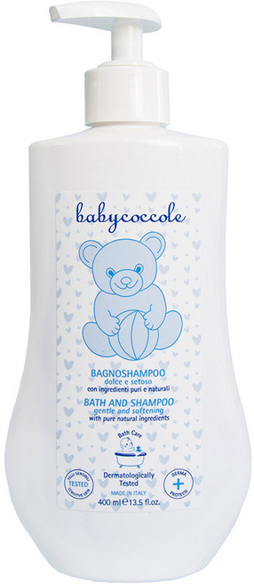 babycoccole 寶貝可可麗 二合一洗髮沐浴露, 1瓶, 400ml