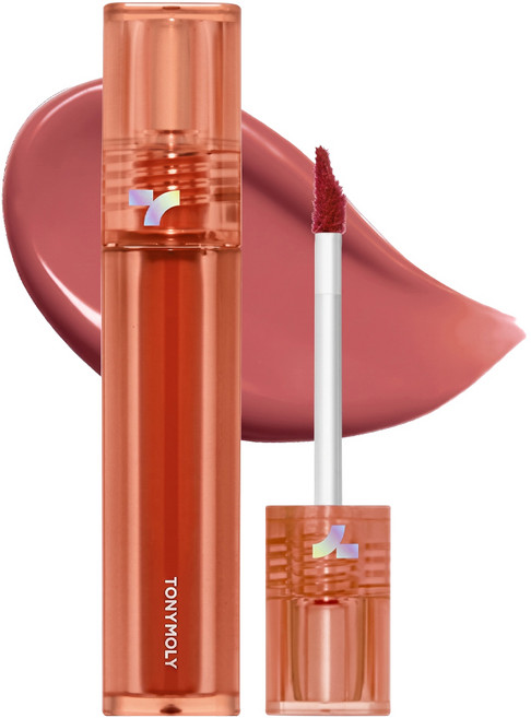 TONYMOLY 韓國原廠直供 完美耀眼唇彩, N08 Rose Shocking, 1支