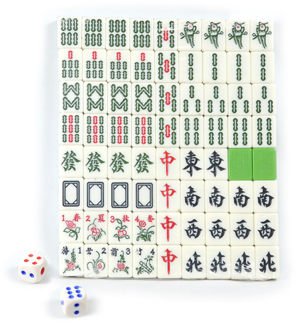 House of Seoha 中國傳統桌遊麻將 大型, 混合色
