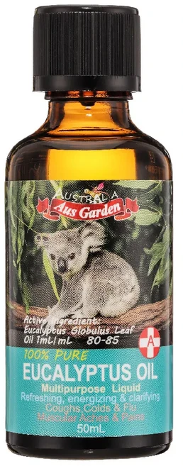 Aus Garden 澳維花園 尤加利精油, 尤加利, 50ml, 1瓶