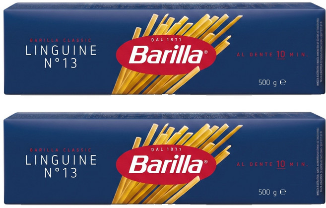 Barilla 百味來 義大利扁麵n.13, 500g, 2盒