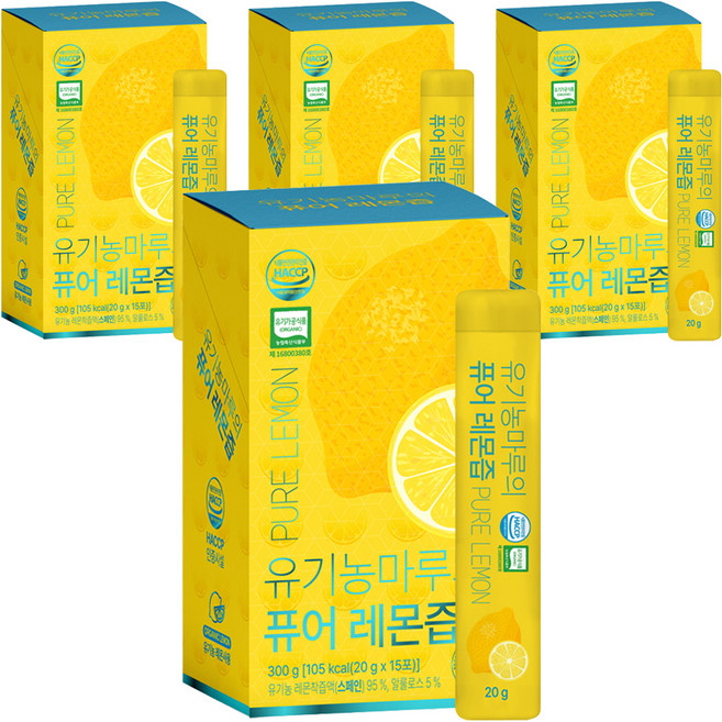 Organicmaru 正品純檸檬汁條, 60個, 20g