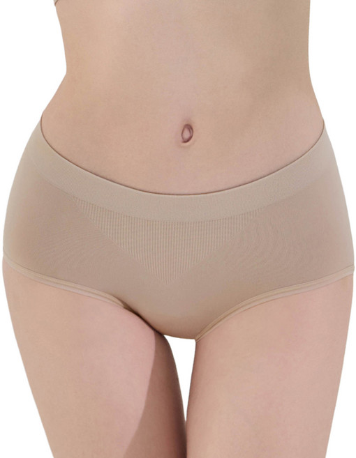 Miss Audrey EASY SHOP EASYBRA 鋅石墨烯抗菌無縫超彈力三角內褲 3808159, 厚奶茶