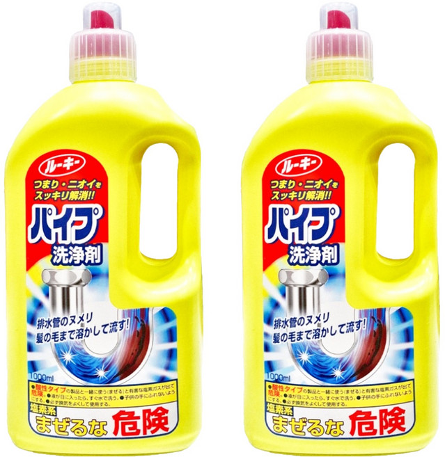 第一石鹼 Rookie 水管疏通清潔劑, 1L, 2瓶