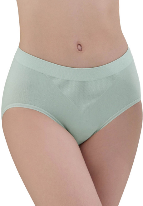 Miss Audrey EASY SHOP EASYBRA 鋅石墨烯抗菌無縫超彈力三角內褲 3808159, 粉彩綠
