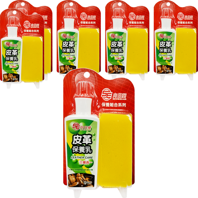 SE 向日葵 皮革保養乳, 200ml, 6組