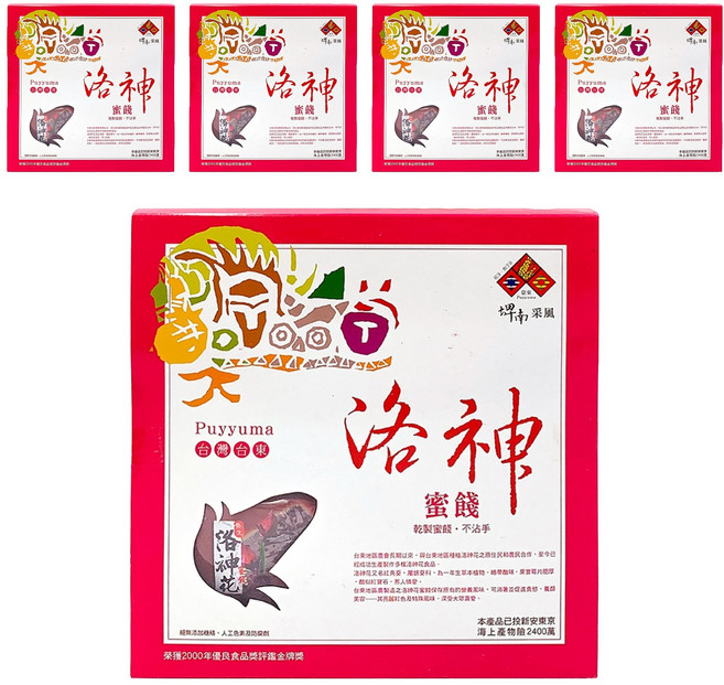 Puyyuma 埤南采風 洛神花蜜餞, 360g, 5盒